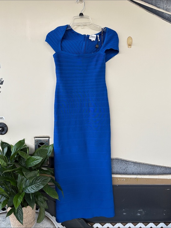 Herve Leger Dresses & Skirts - Herve Leger Cobalt Blue Bandage Maxi Dress